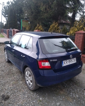 Skoda Fabia cena 19900 przebieg: 235000, rok produkcji 2015 z Kraków małe 37